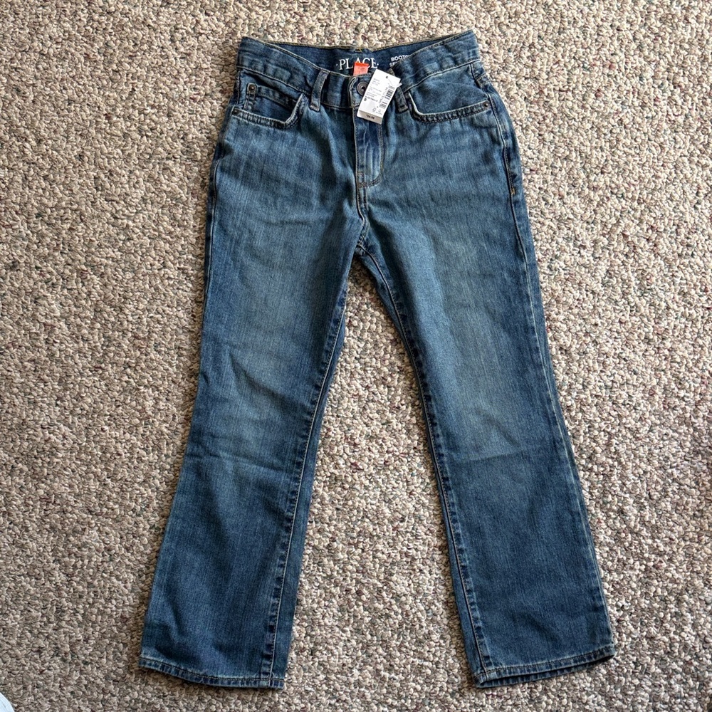 The Children's Place Medium Blue Straight Leg Jeans